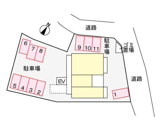 【区画図】セレーノ銘苅 