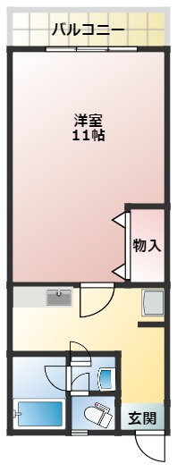 ことぶきビルの間取り