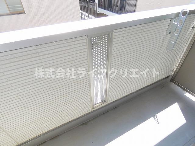グランメゾン北野のバルコニー