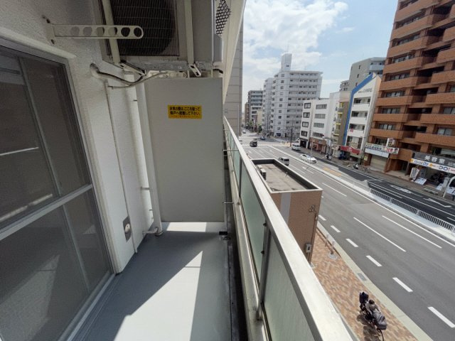 マグノリアパレスのバルコニー