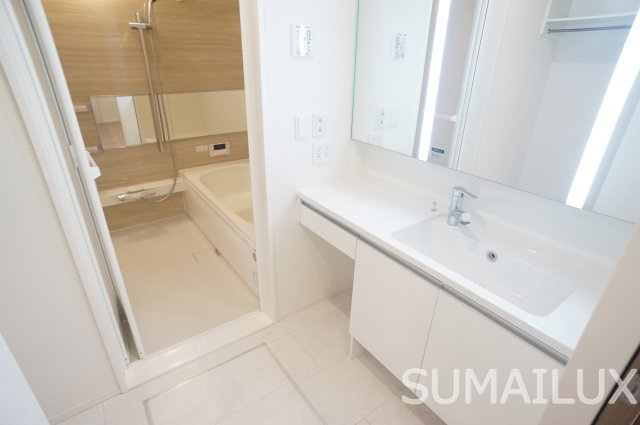 D-room新屋敷の洗面所