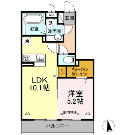 Ｄ－ｒｏｏｍあすと長町　Ⅲ(Ｄ棟)