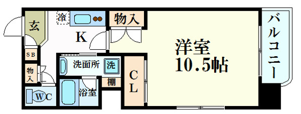 Eden白島九軒町（旧パレグレース白島九軒町）