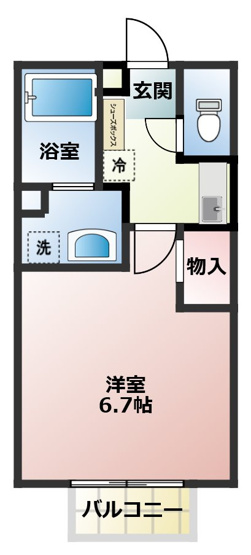 【間取り】 | ファミール麻野