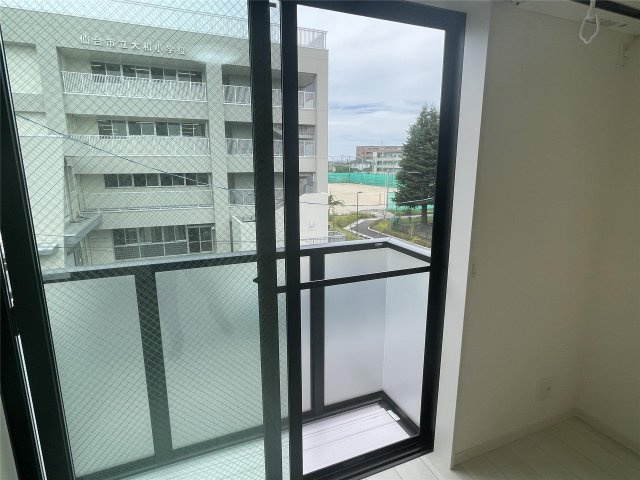 【バルコニー】キャピタル大和町A 