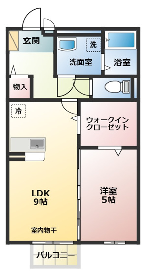 【間取り】 | ドリーム葉月　七番館