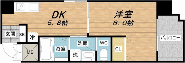 【間取り】 | GALLERY谷町 | ギャラリー谷町
