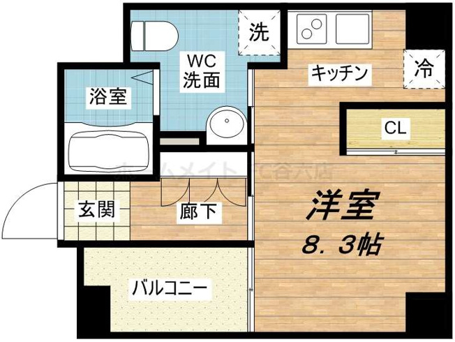 【間取り】 | GRAND STEADY徳井町