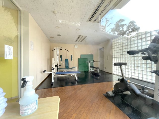 ベンタナヒルズ篠栗1号館のその他共用部分|共用部のトレーニングルームです♪最高！