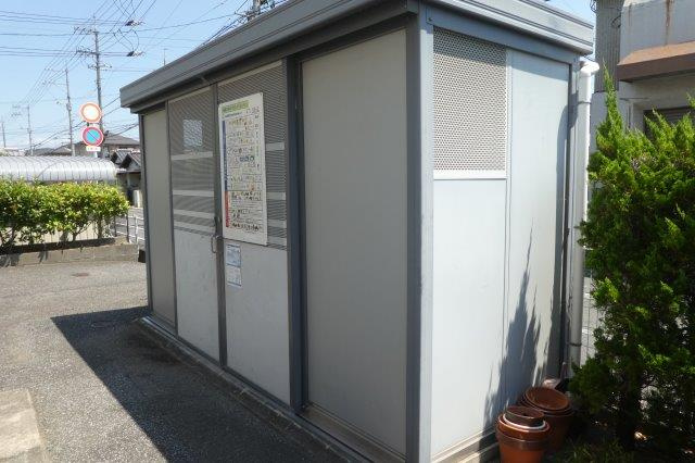 セジュール城之内Ｂのその他共用部分|敷地内専用ゴミステーション