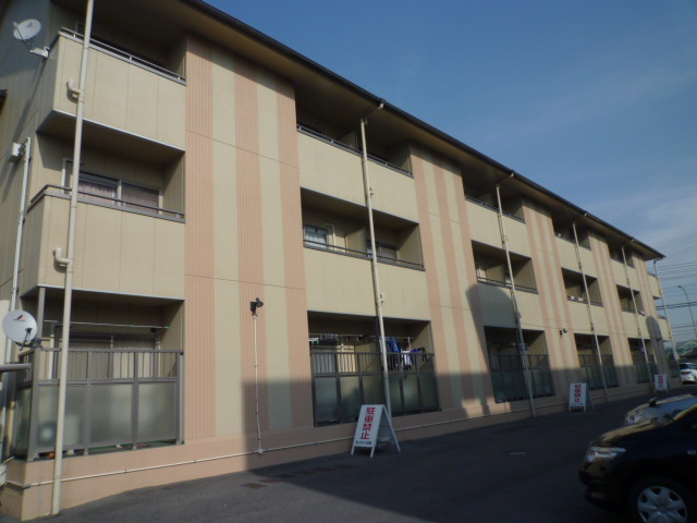 倉敷市中庄の賃貸マンションの外観