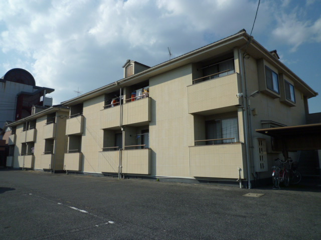 倉敷市下庄のアパートの外観