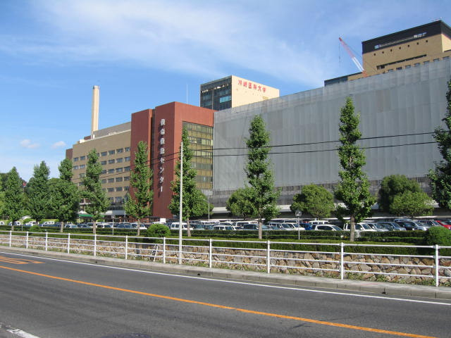 倉敷市二子のアパートの周辺|川崎医大付属病院
