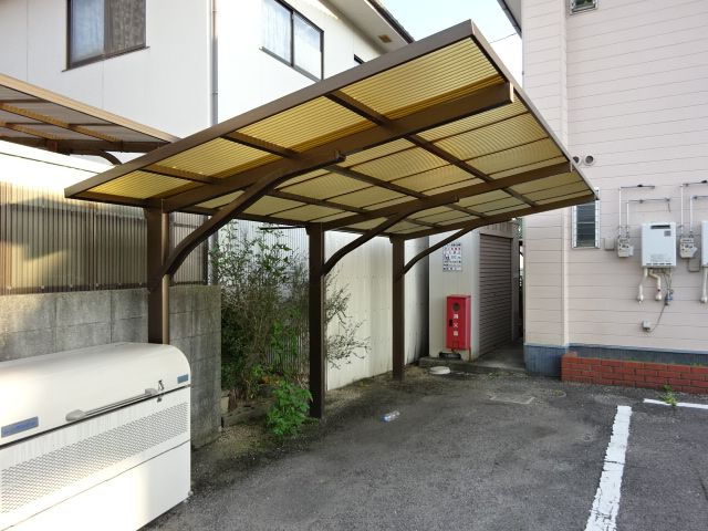 倉敷市西阿知町のアパートのその他共用部分|自転車置き場