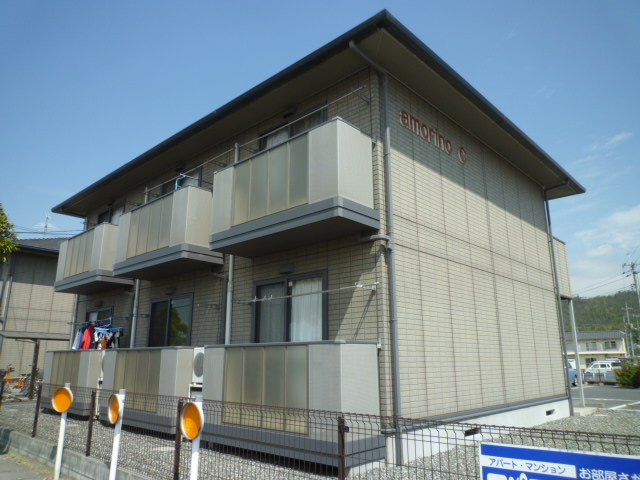 倉敷市青江のアパートの外観