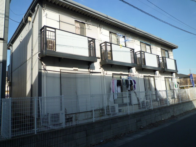 倉敷市宮前のアパートの外観