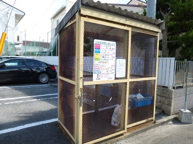 総社市井手のアパートのその他共用部分|敷地内ゴミＳＴ
