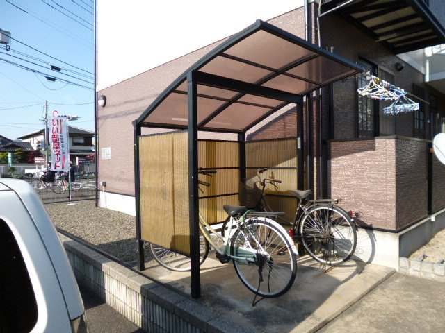 クロスローズのその他共用部分|自転車置き場