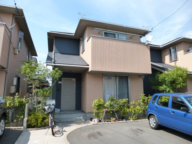 倉敷市大内の一戸建ての外観