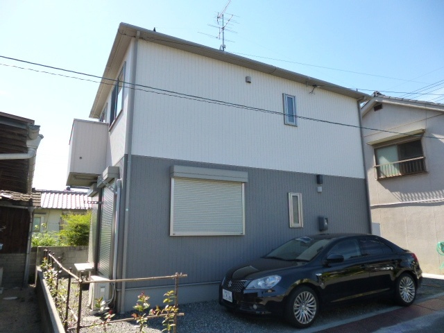 倉敷市日吉町の一戸建ての外観