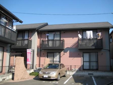 倉敷市浜町２丁目のアパートの外観