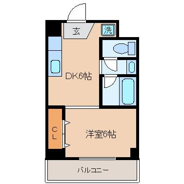 【間取り】 | シャトー都島