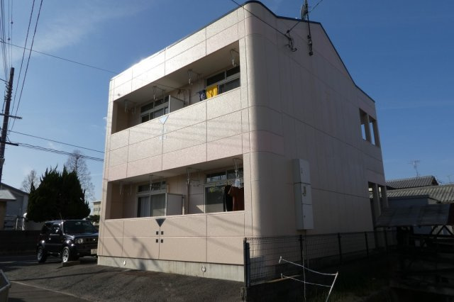 倉敷市平田のアパートの外観