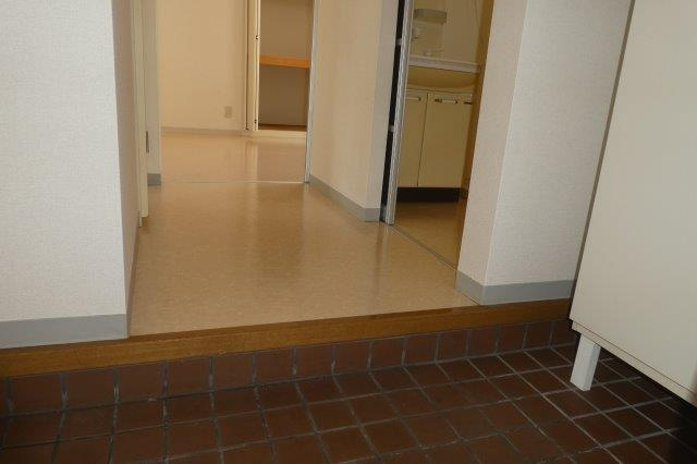 アメニティ福島Ｂの玄関