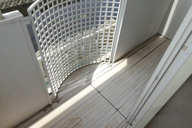 アメニティ福島Ｂのバルコニー