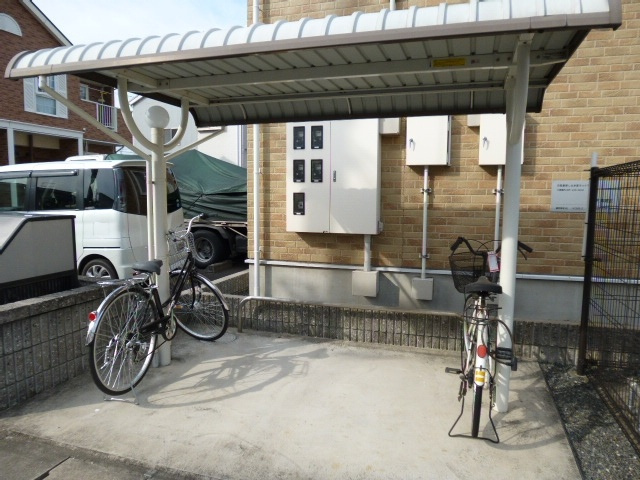 グレース・コートＢのその他共用部分|自転車置き場
