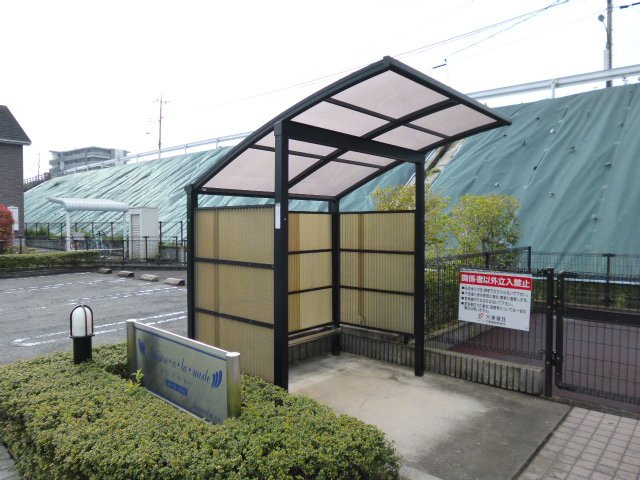 総社市門田のアパートのその他共用部分|自転車置き場