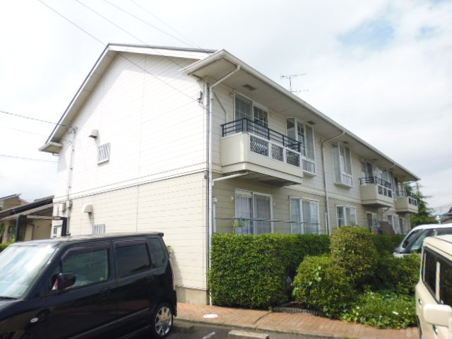 倉敷市片島町のアパートの外観