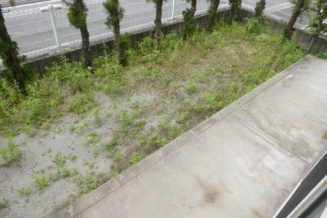 セジュール貝吹Aの庭