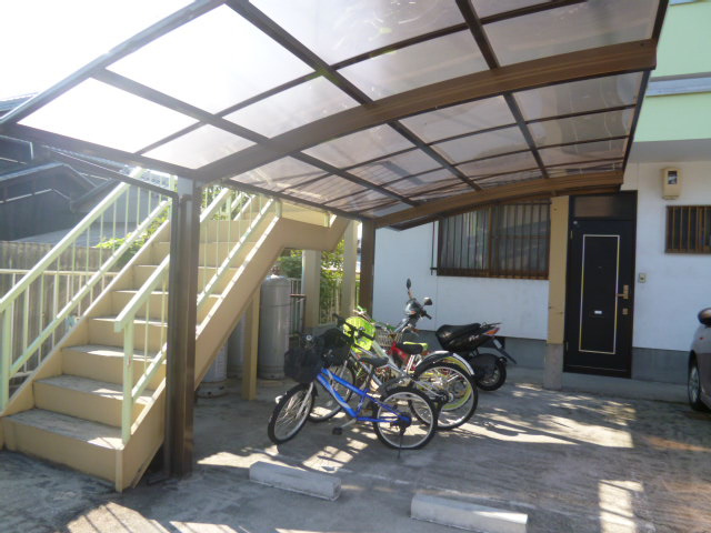 都窪郡早島町早島のアパートのその他共用部分|自転車置き場