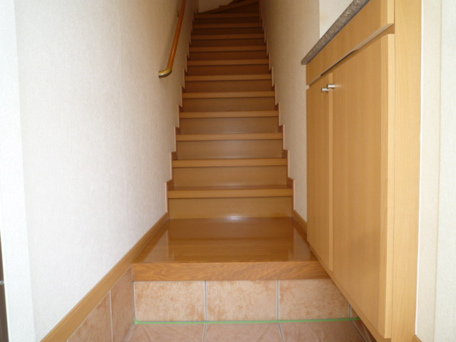 グランパレK　Aの玄関