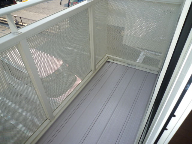 グランパレK　Aのバルコニー