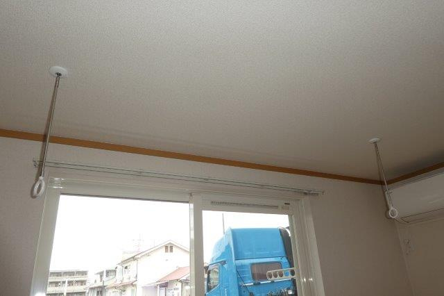 グランパレK　Aの設備|室内物干し