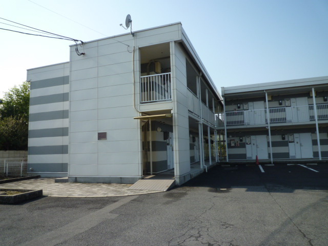 倉敷市福島のアパートの外観