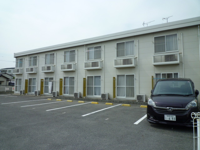 倉敷市川入のアパートの外観
