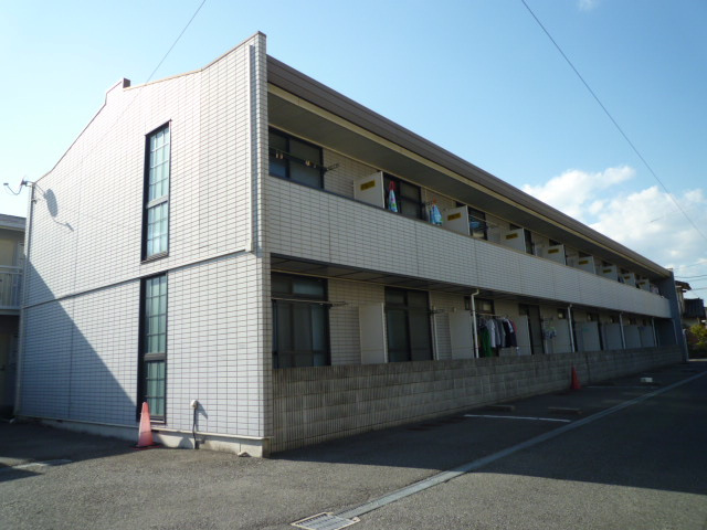 倉敷市青江のアパートの外観