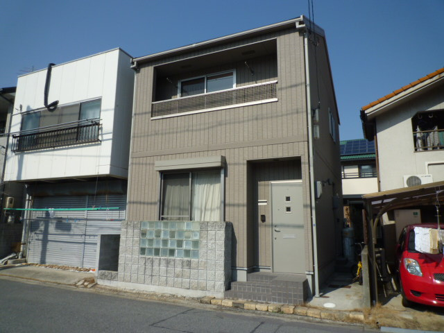 倉敷市幸町のアパートの外観