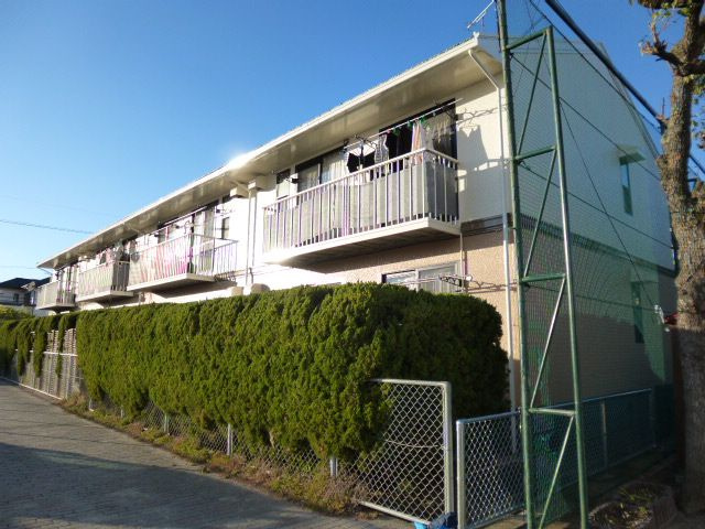 倉敷市幸町のアパートの外観
