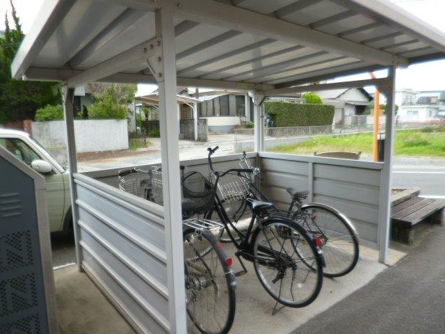 コンフィードのその他共用部分|自転車置き場