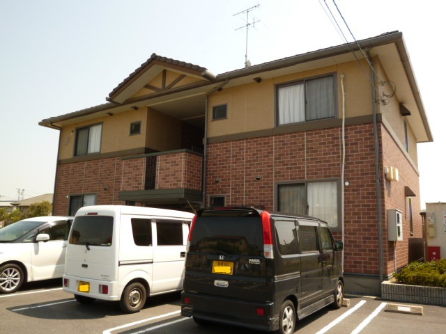 倉敷市福島のアパートの外観