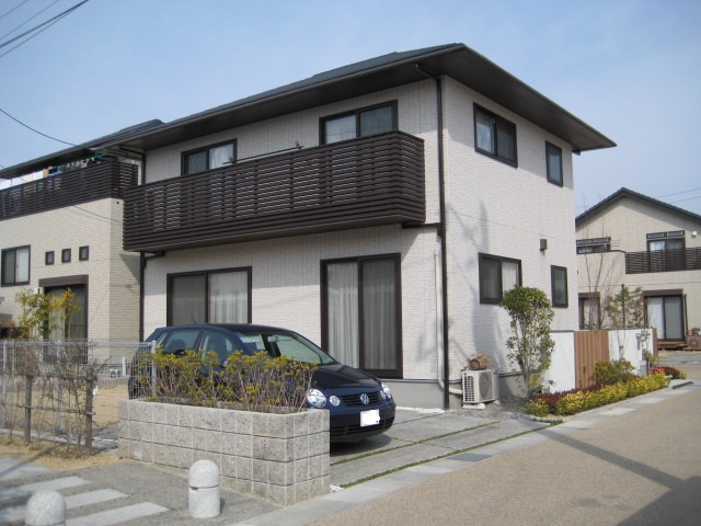 倉敷市茶屋町の一戸建ての外観