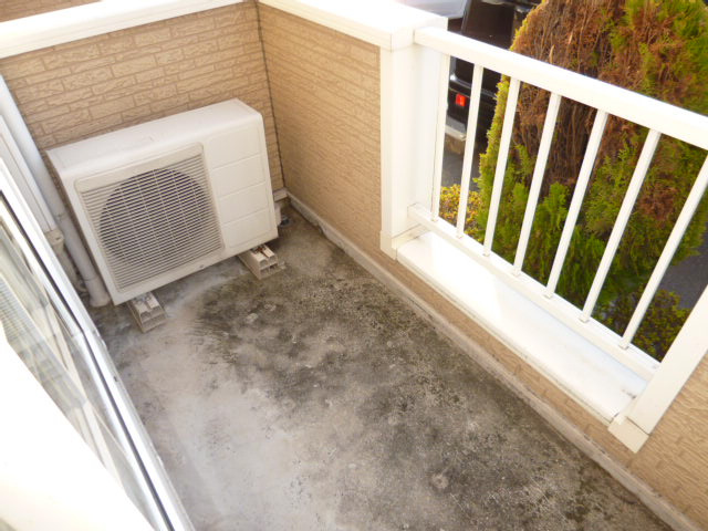 ピュアハウスのバルコニー