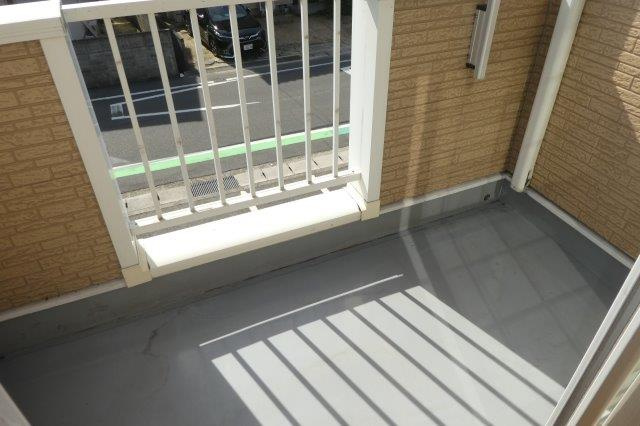 ピュアハウスのバルコニー