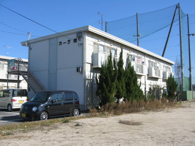 倉敷市安江のアパートの外観