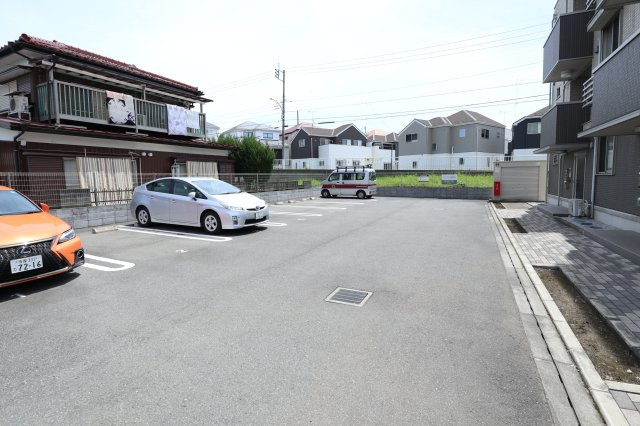 ハイムヴァルトの駐車場