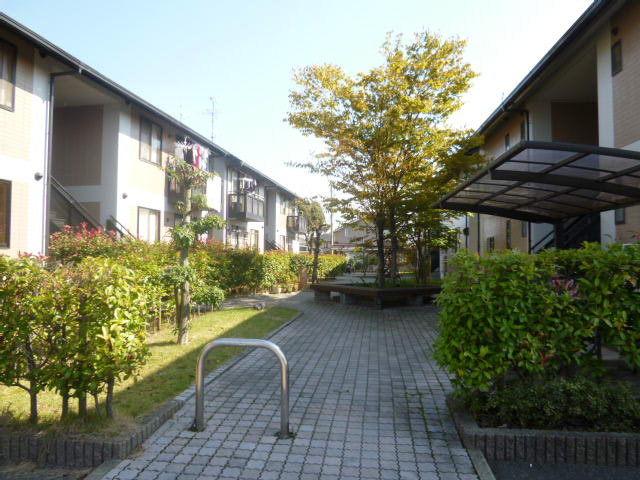 倉敷市酒津のアパートのその他共用部分|通路